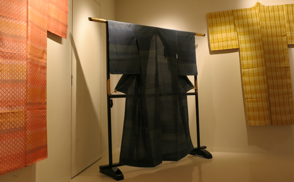 長谷川直子　染織展　会場の様子