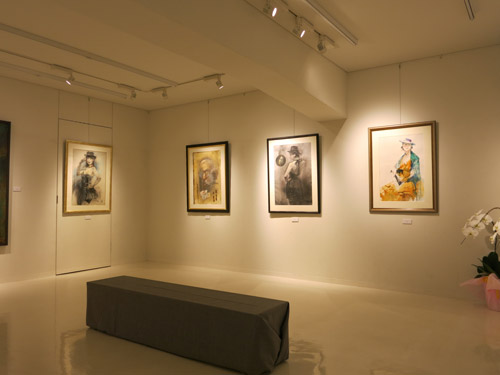「始 動 2016」 蔡 國華作品展　会場の様子
