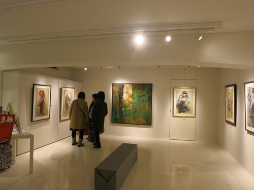 「始 動 2016」 蔡 國華作品展　会場の様子
