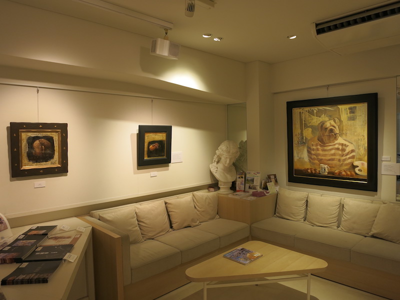 My favourite あなたと私の蔡國華作品展Part.1　会場の様子