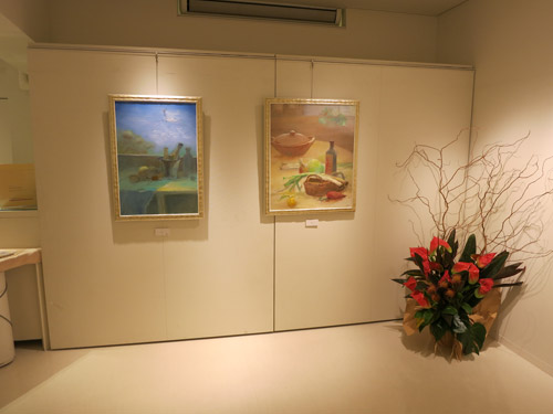 栗原明理作品展 meri Xmas展　会場の様子