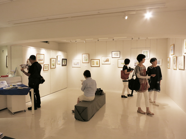 シドニー遊彩 ー蔡國華とめぐるシドニーの旅ー　会場の様子