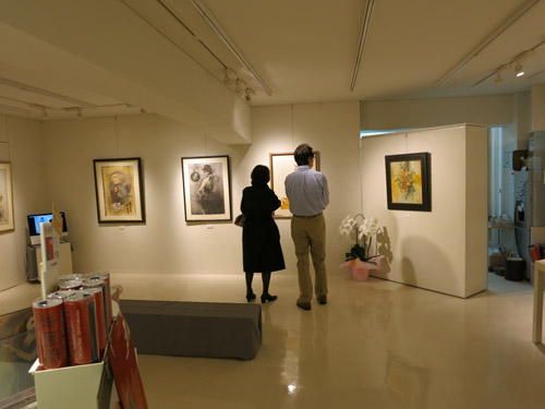 「始 動 2016」 蔡 國華作品展　会場の様子