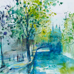 Cai Guo-Hua Watercolor Works