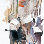 Cai Guo-Hua Watercolor Works