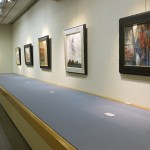 2015三越本店 蔡國華洋画展　会場の様子