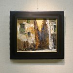 2015三越本店 蔡國華洋画展　会場の様子