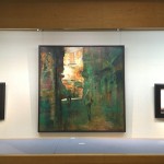 2015三越本店 蔡國華洋画展　会場の様子
